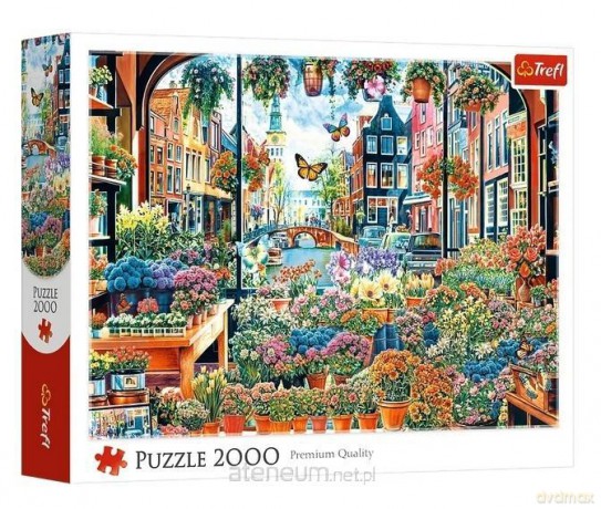 TREFL 2000 el. Kwiaciarnia w Amsterdamie [PUZZLE]