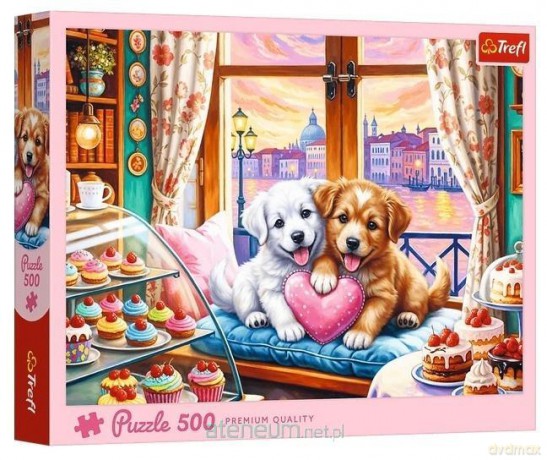 TREFL 500 el. Szczenięca miłość [PUZZLE]
