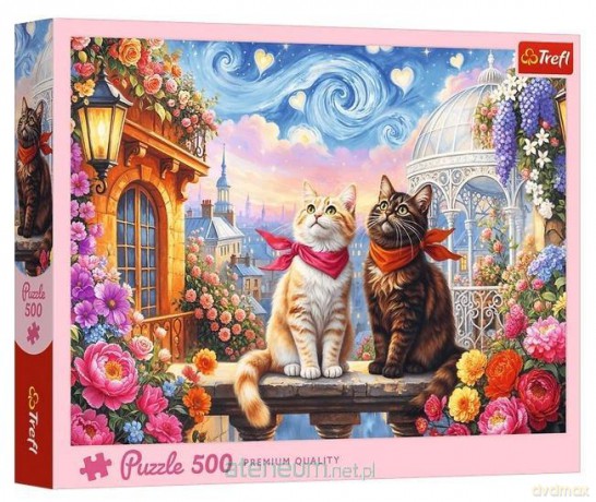 TREFL 500 el. Zakochane mruczki [PUZZLE]
