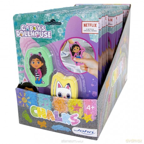 Kreda Koci domek Gabi figurki 2D