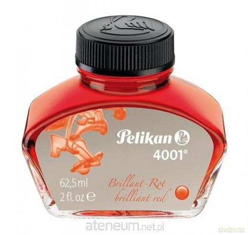 Atrament czerwony 62,5ml PELIKAN