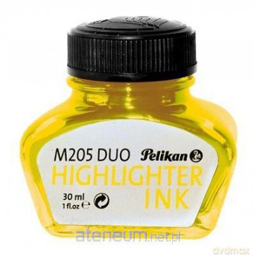 Atrament żółty fluorestencyjny 30ml PELIKAN