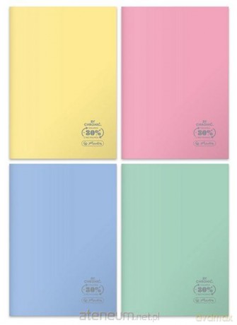 Zeszyt A5/60K kratka Pastels mix (5szt)