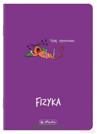 Zeszyt A5/60K kratka Fizyka (5szt) HERLITZ
