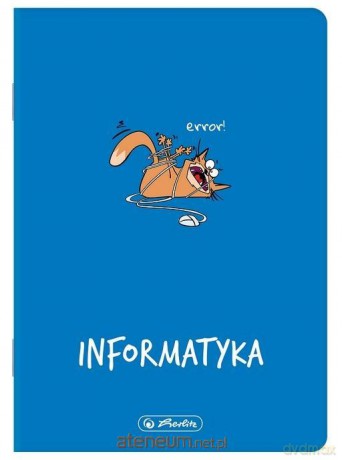 Zeszyt A5/60K kratka Informatyka (5szt) HERLITZ