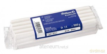 Plastelina biała 1kg PELIKAN