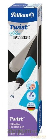 Pióro wieczne Twist Color Blocking szare PELIKAN