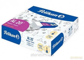 Gumka do ścierania AL20 (20szt) PELIKAN