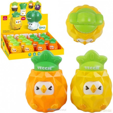 Jeżdżący kurczak ananas naciśnij i jedź mix