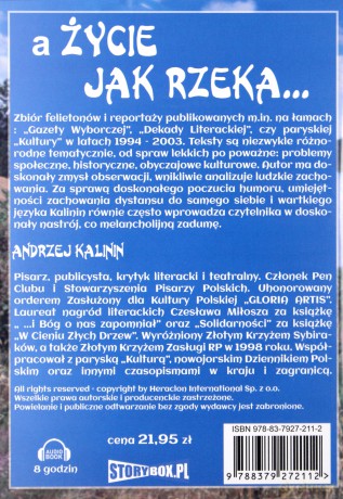 A życie jak rzeka... - Andrzej Kalinin [AUDIOBOOK] [CD-MP3]