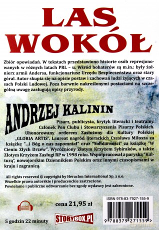 Las wohół - Andrzej Kalinin [AUDIOBOOK] [CD-MP3]