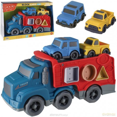 Auto laweta sorter z dwoma autami