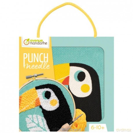 Zestaw Punch Needle Tukan 13cm