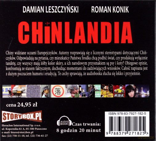 Chinlandia - Damian Leszczyński, Roman Konik [AUDIOBOOK] [CD-MP3]