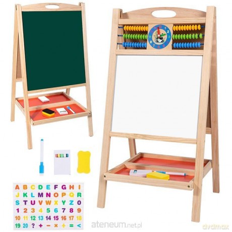 Tablica dwustronna drewniana 70cm