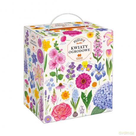 PUZZLOVE 1000 el. Kwiaty ogrodowe CzuCzu [PUZZLE]