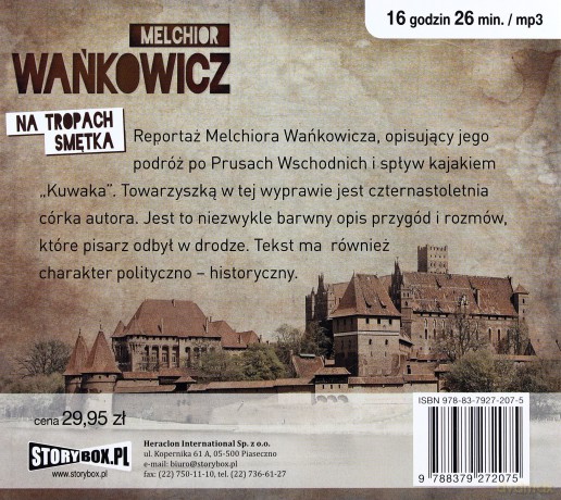 Na tropach Smętka - Melchior Wańkowicz [AUDIOBOOK] [CD-MP3]