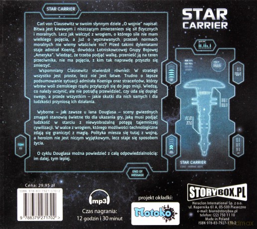 Star Carrier tom 3 - Ian Douglas (digipack) [AUDIOBOOK] [CD-MP3]