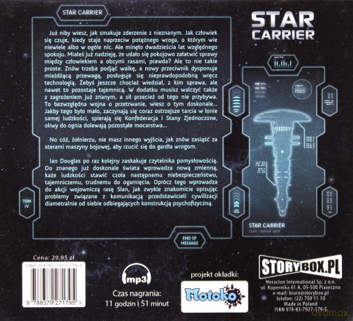 Star Carrier tom 4 - Ian Douglas (digipack) [AUDIOBOOK] [CD-MP3]