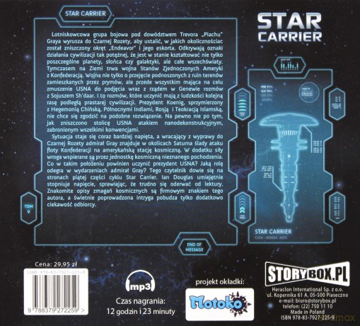 Star Carrier tom 5 - Ian Douglas (digipack) [AUDIOBOOK] [CD-MP3]