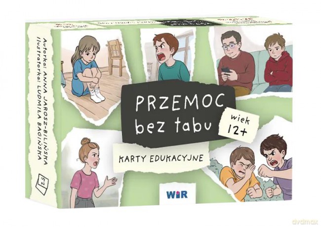 Przemoc bez tabu Karty edukacyjne dla dzieci w wieku 12+ - Anna Jarosz-Blińska [KSIĄŻKA]
