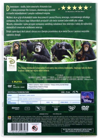 Disney Nature Szympans [DVD] 