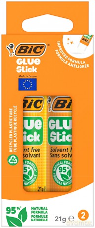 Glue Stick 95% ECOlustions 21g Klej B2 2 sztuki blister