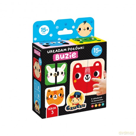 Układam połówki Buzie CzuCzu [PUZZLE]