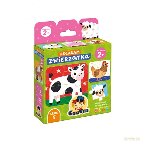 Układam Zwierzątka CzuCzu [PUZZLE]