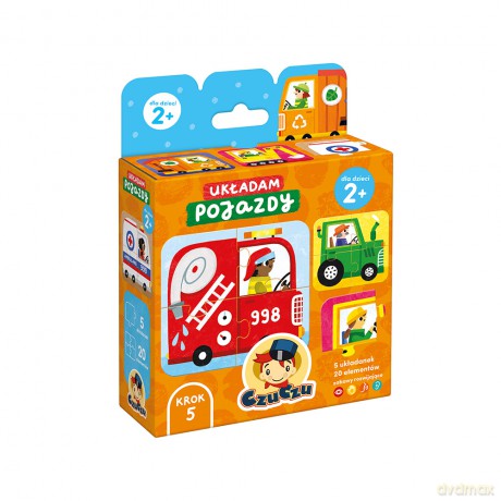 Układam Pojazdy CzuCzu [PUZZLE]