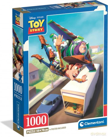 CLEMENTONI 1000 el. Compact Disney Toy Story 37517 [PUZZLE]