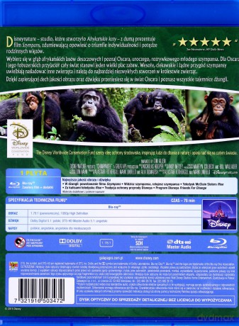 Disney Nature Szympans [Blu-Ray] 