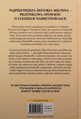 Wichrowe Wzgórza - Emily Brontë [KSIĄŻKA]