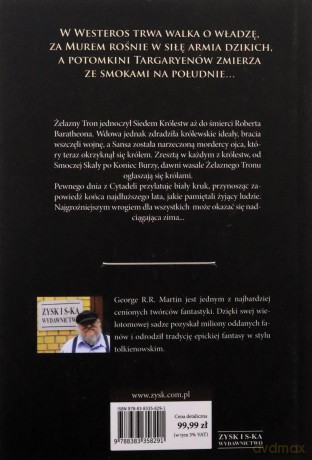 Starcie królów. Pieśń Lodu i Ognia (Tom 2) - George R.R. Martin [KSIĄŻKA]