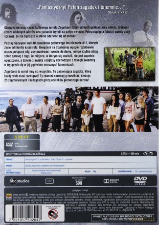 Lost - Zagubieni Sezon 1 [5DVD]