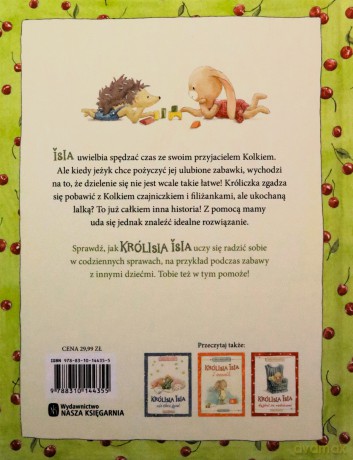 Królisia Isia uczy się dzielić - Anna Mietelska [KSIĄŻKA]