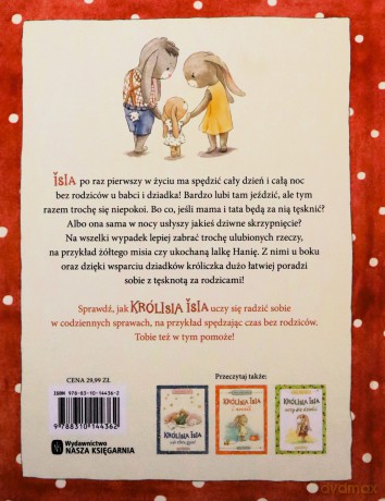 Królisia Isia tęskni za rodzicami - Anna Mietelska [KSIĄŻKA]