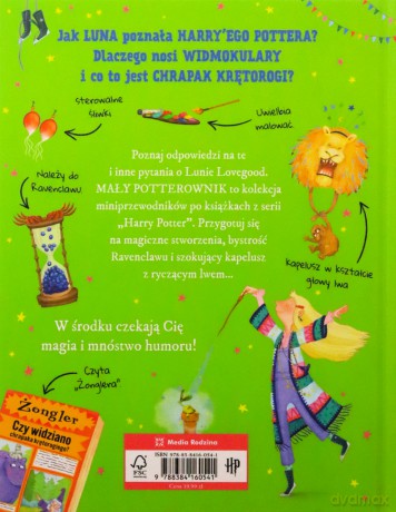Luna Lovegood. Przewodnik po serii Harry Potter. Mały potterownik - J. K. Rowling [KSIĄŻKA]