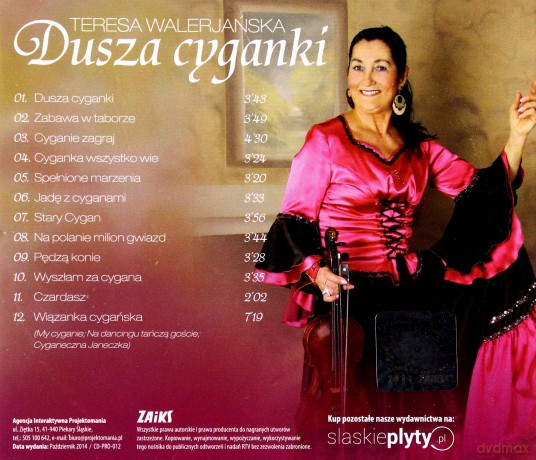 Teresa Walerjańska: Dusza cyganki [CD]