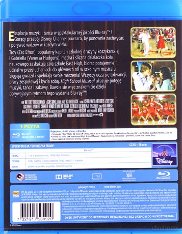 High School Musical 1 [Blu-Ray] 