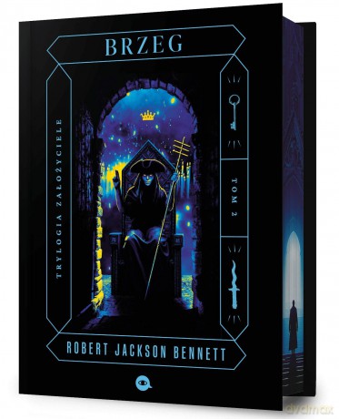 Brzeg. Trylogia Założyciele (Tom 2) (ilustrowane brzegi) - Robert Jackson Bennett [KSIĄŻKA]