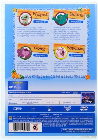 Lilo i Stich Przygoda 1+2+3+4 Pakiet  [4DVD]