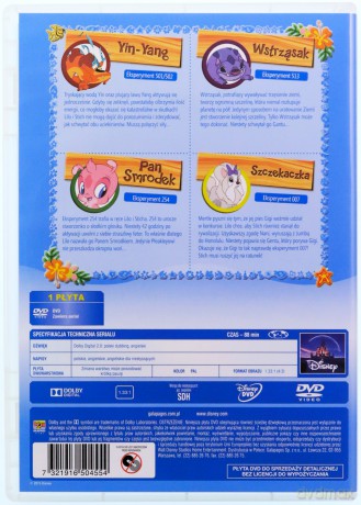 Lilo i Stich Przygoda 1+2+3+4 Pakiet  [4DVD]