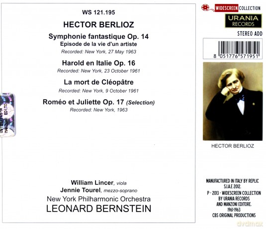 Ny Philharmonic Orchestra: Berlioz Symphonie Fantastique [2CD]