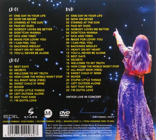 Anastacia: Tk25 Live In Concert [2CD]+[DVD]