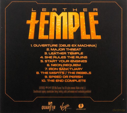 Carpenter Brut: Leather Temple [CD]