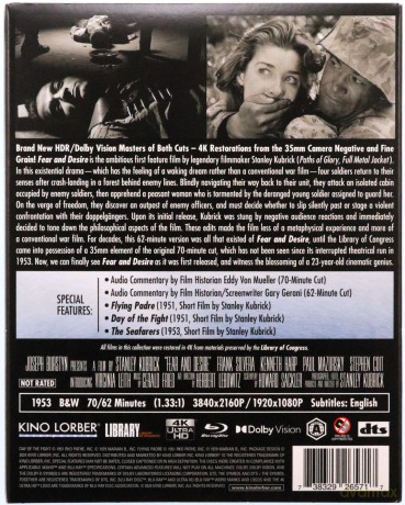 Fear and Desire (Strach i pożądanie) [Blu-Ray 4K]+[Blu-Ray]