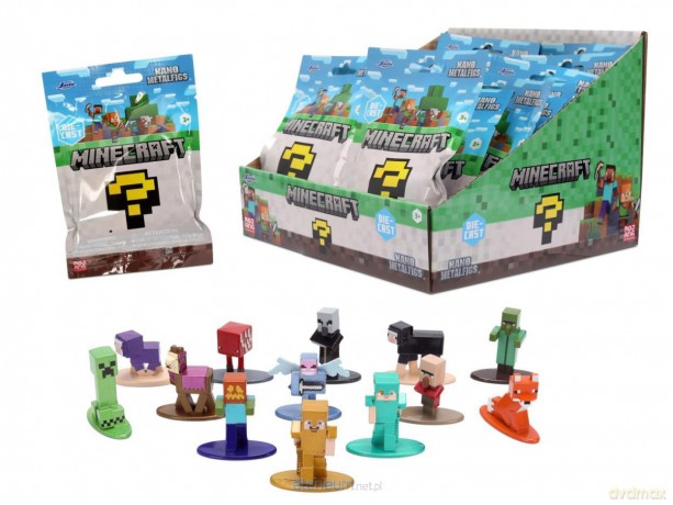 Jada Minecraft Metal fig BP 4cm mix [FIGURKA]