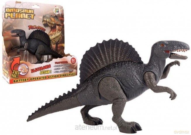 Dinozaur figurka grzebieniasty światło i ryk [FIGURKA]