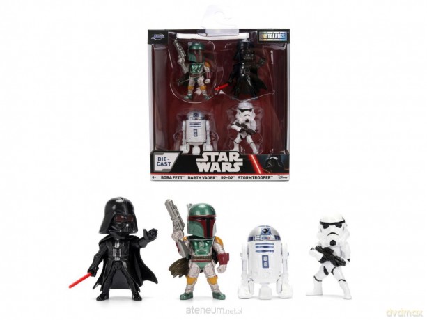Jada Star Wars Met. figurki 4-pak 6,5cm [FIGURKA]